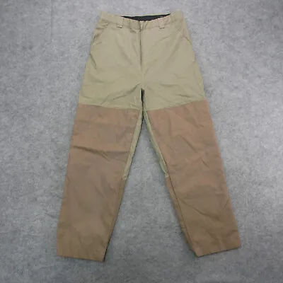 Rocky Brush Pants Mens 34x32 Brown Dark Wash Straight Leg Upland Hunting Pants • $29.99