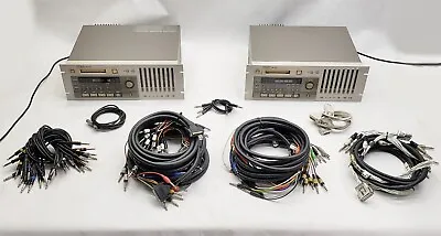 Tascam DA-88 Rack-Mount 8CH Digital Multi-Track Audio Recorder LOT 2 W/ Cables • $2249.98