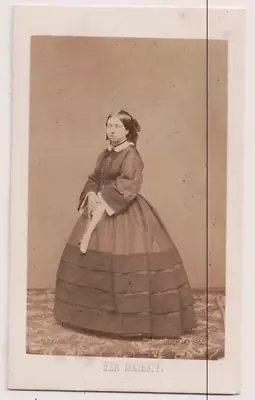 Vintage CDV Queen Victoria Of Great Britain Empress Of India By Mayall • $24.95