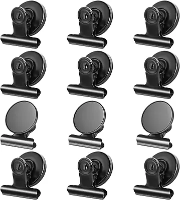 12Pack Fridge Magnets Refrigerator Magnets Magnetic Clips Heavy Duty  • $9.96