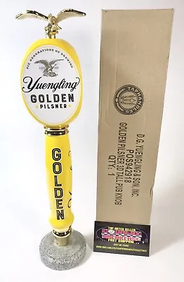 Yuengling Golden Pilsner Eagle Logo Beer Tap Handle 13” Tall - Brand New In Box! • $39.95