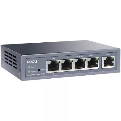 Cudy New Gigabit Multi-WAN VPN Router Up To 4 Gigabit WAN Ports SMB Router Lo... • $45.99