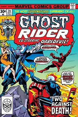 Ghost Rider Issue 20 Comic Book Poster Daredevil Death Stalker • $15