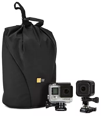 Case Logic Bag Soft-Case Protection Cover Bag For GOPRO Hero Camera Action Cam • £33.73