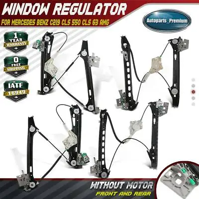 4x Front&Rear Window Regulator W/o Motor For Mercedes Benz W219 CLS550 CLS63 AMG • $171.99