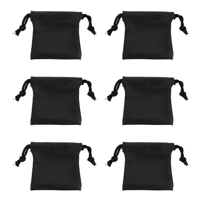 6 Pcs Cookie Packaging Bags Pouch Drawstring Makeup Caboodle Small Change • £8.38