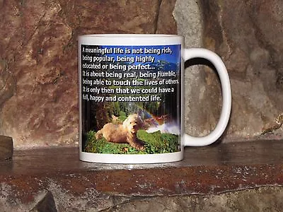 Great Pet Lover's Gift  Maltese Dog Mug Coffee / Tea Cup With A Nice Quote! • $7.95