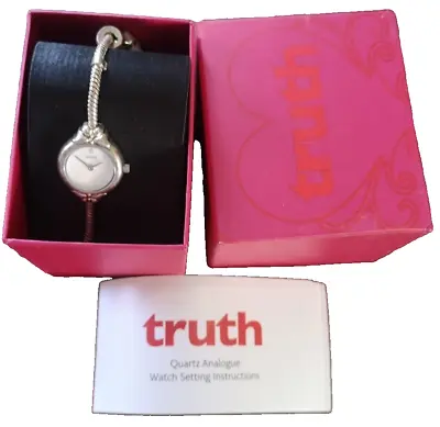 Accurist Watch TR1500PB Truth Charm Pink & Butterfly Stones Bracelet • £35.99