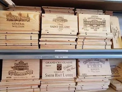 £169.95 • Buy Pack Of 30 -  FRENCH WINE WOODEN BOX END PANEL WALL PLAQUE HOME BAR PUB