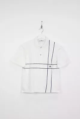 Cerruti 1881 80's Vintage Jimmy Connors 1981-82 Tennis Polo Shirtsize:medium • £110