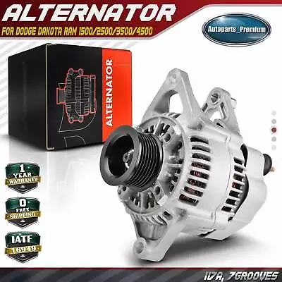 Alternator For Dodge Dakota Ram 1500 2500 3500 4000 1500 Van 117A CW 7-Groove • $112.99