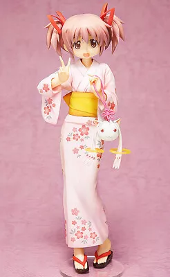 Madoka Kaname 1/8 Yukata Figure Puella Magi Madoka Magica FREEing NEW SEALED • $128.88