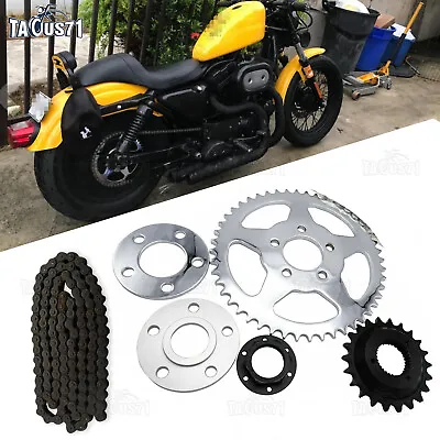Chain Drive Transmission Sprocket Conversion Kit For Harley Sportster 2004-2023 • $149.99