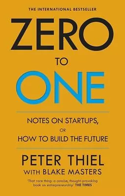 Zero To One Book(paperback) • $43.42