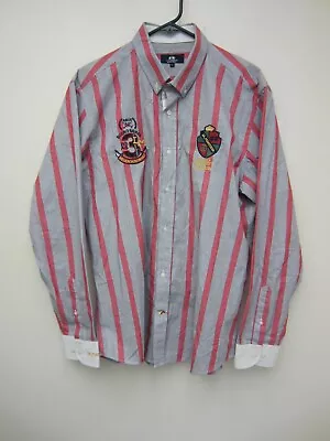 La Martina Italia Polo National Team #3 Long Sleeve Button Shirt Men's Size XL • $74.99