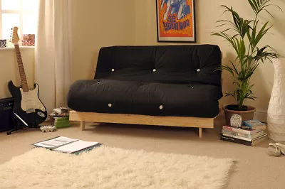 £154.99 • Buy 4ft6 Double Luxury Futon With Mattress  11 Colours  FREE DELIVERY