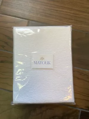 MATOUK Pacific EURO Pillow Sham 27  X 27  Style M107 Has Two Small Spots • $29.99