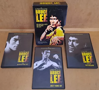 Bruce Lee : The Ultimate Collection : Rare Footage Over 3 Documentaries - DVD • £10