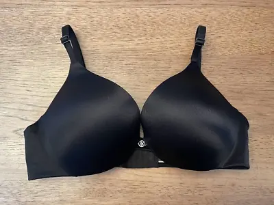 Victoria's Secret Pure Black 34A Very Sexy So Obsessed Add 1 1/2 Push Up Bra VS • $24.49