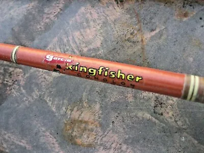 Vintage Garcia 6' Kingfisher Conolon 2120 Medium Action Spin Casting Fishing Rod • $35