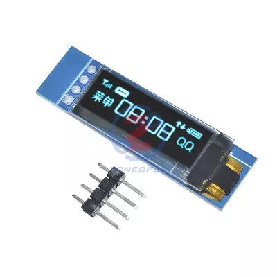 0.91  IIC I2C SPI OLED LCD Display 128x32 Serial 3.3/5V AVR PIC STM32 F/ Arduino • $2.62