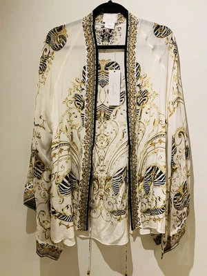 $105 • Buy Camilla Kimono Kaftan Bnwt Night Waiting For Day Size M (8-14) BNWT