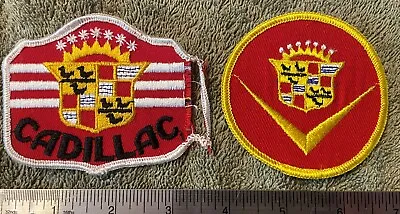 $14.50 • Buy Vintage Embroidered Automotive Patches - CADILLAC - Old Style - NOS 60-70s