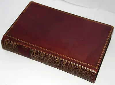 1853 The Poetical Works Of Henry Wadsworth Longfellow Illustrated Leather • £45