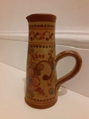 £7.99 • Buy Portuguese Rustica Lisboa Pottery Floral Design Small Jug Posy Vase 15cm 