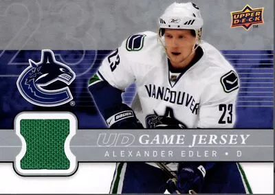 2008-09 Upper Deck Game Jerseys Hockey Card Pick • $6