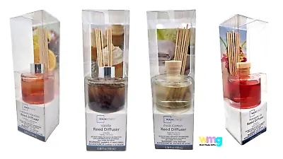 Reed Diffuser Scents X 4 MAINSTAYS 100ml Mandarin Vanilla Cotton Pineapple • £14.95