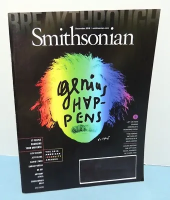 SMITHSONIAN Magazine ~ DECEMBER 2016 -- Genius & Ingenuity In America • $6