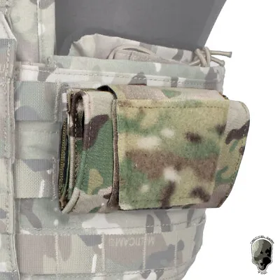 TMC Tactical Low Profile Admin Pouch Map Pouch Chest Hanging Map Bag Molle Camo • $38.86