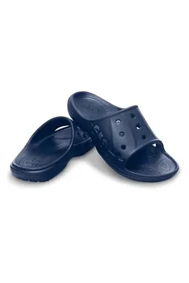 £21.99 • Buy Crocs Baya Blue Sliders Unisex  - UK Ladies Size 7 Mens Size 6 Sandals Slip On
