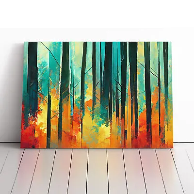 Awesome Abstract Forest Vol.3 Canvas Wall Art Print Framed Picture Home Decor • $31.05