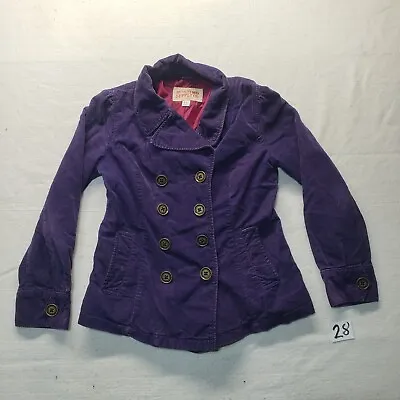 Mossimo Supply Co. Purple Jacket Coat Long Sleeve Adult Women's Size L Large • $14