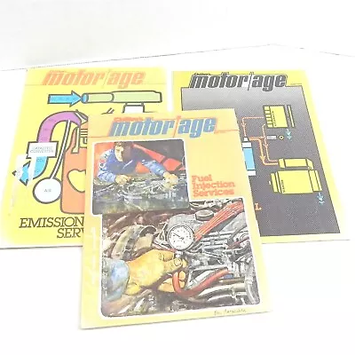 Vintage 1979 Chilton Motor Age Magazine Lot Of 3 Issues Service Manual Guides • $19.98