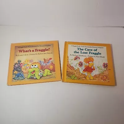 VTG Lot Of 2 Fraggle Rock Hard Books Starring Jim Henson’s Muppets Weekly Reader • $9.60