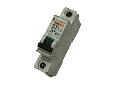 Merlin Gerin Mini Circuit Breaker C60N  1-Pole 4 Amp Type C Din Rail Mount • $7.83