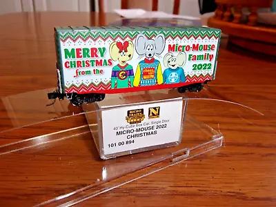 Micro-trains C 101 00 894 N-scale Micro-Mouse 2022 Christmas #2022 • $24.25