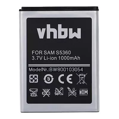 £15.60 • Buy BATTERY FOR Samsung GT-S5360, Galaxy Y EB454357VU ACCU
