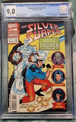 Silver Surfer Annual #6 Marvel Comics 1993 Cgc 9.0 1st Appearance Of Legacy • £28.15