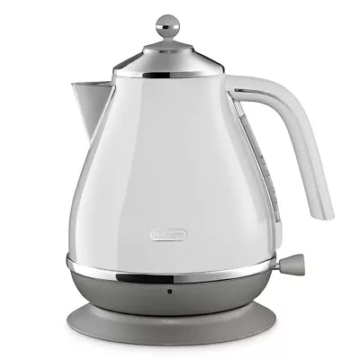 $149 • Buy NEW DeLonghi Icona Capitals Kettle KBOC2001 Sydney White 1.7L
