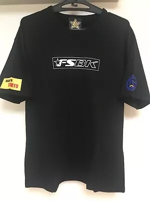 Genuine FIGHTING STAR Lamborghini Black T-shirt From FS TOKYO JAPAN *RARE NEW* • £199