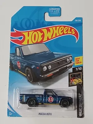 Hot Wheels Mazda Repu  #138/250 2019 Nightburnerz NOT A SUPER TREASURE HUNT • $5.99