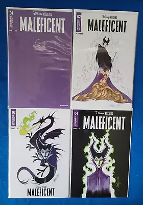 Disney Villains: Maleficent #1-4 DYNAMITE 2023 Soo Lee FOC Variants (set Of 4) • $22