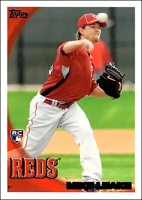 2010 Topps #375 Mike Leake   Rookie Cincinnati Reds • $1.55