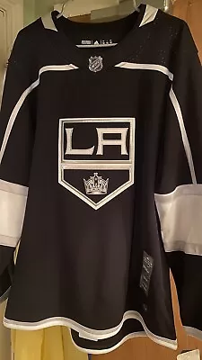 Adidas L.A. Kings Home Authentic Pro Men's Jersey - Black Size XL 52 • $65