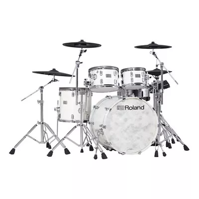 Roland VAD706-PW V-Drums Acoustic Design Electronic Drum Set Pearl White Limited • $12724.62