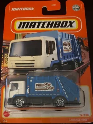 Matchbox Garbage Truck 2022 Garbage King  74/100 • $9.99